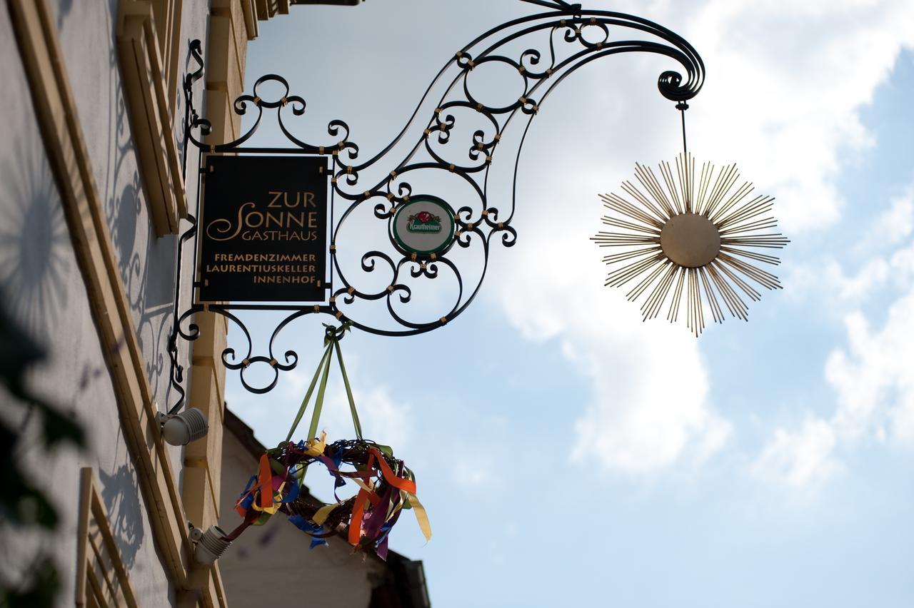 Gasthaus Zur Sonne Nordheim am Main Exteriör bild